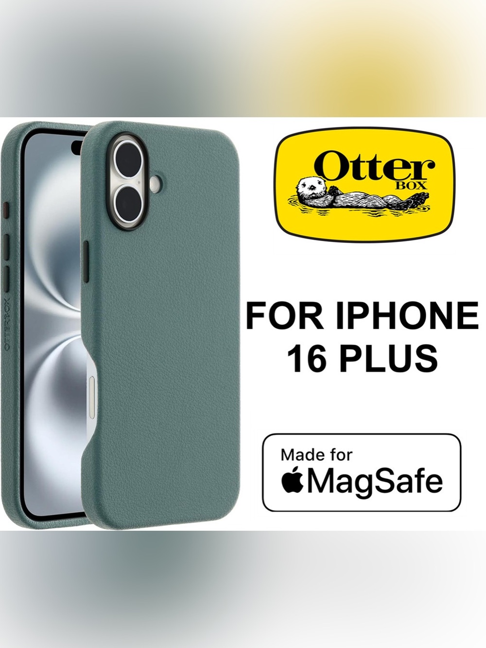 OtterBox Symmetry Series iPhone 16 Plus Case in Sage Green
